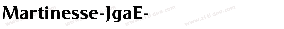 Martinesse-JgaE字体转换
