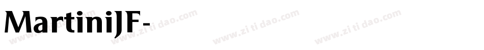 MartiniJF字体转换