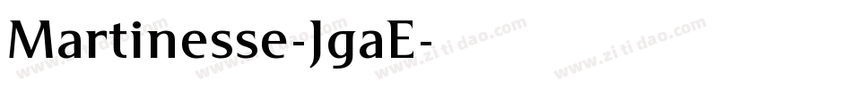Martinesse-JgaE字体转换