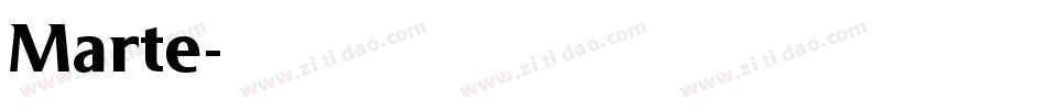 Marte字体转换