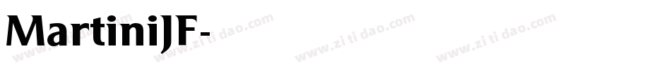 MartiniJF字体转换