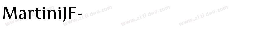 MartiniJF字体转换