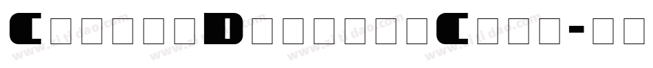 CroateDisplayCaps字体转换
