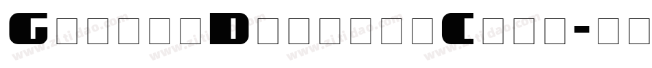 GanglyDisplayCaps字体转换