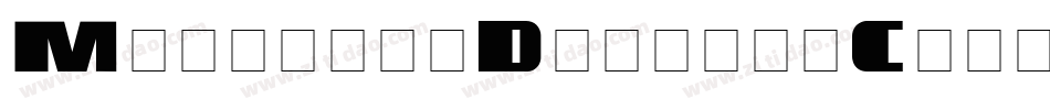 MackinawDisplayCaps字体转换