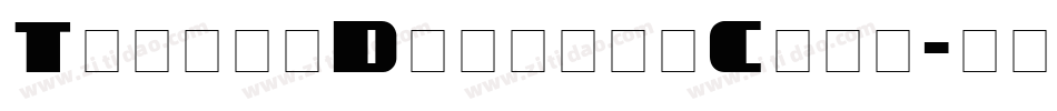 ThorinDisplayCaps字体转换