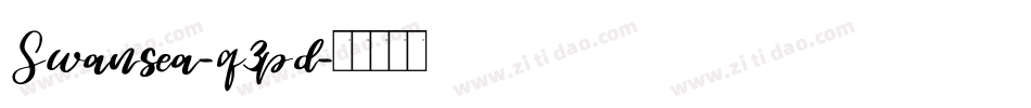 Swansea-q3pd字体转换