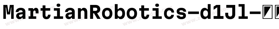MartianRobotics-d1Jl字体转换