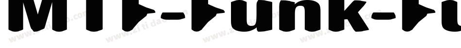 MTF-Funk-Fusion字体转换