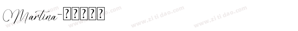 Martina字体转换