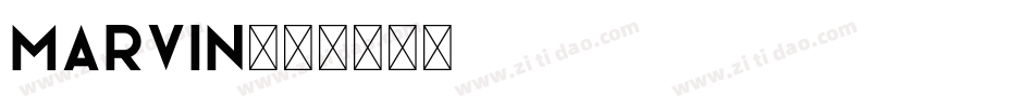 Marvin字体转换