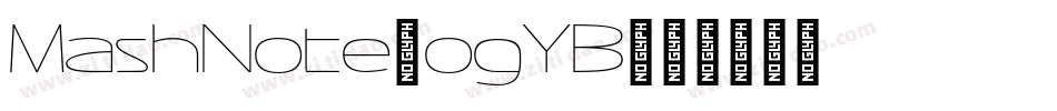MashNote-ogYB字体转换