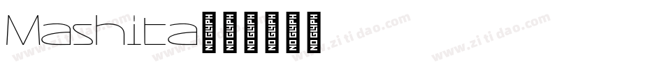 Mashita字体转换