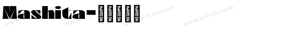 Mashita字体转换