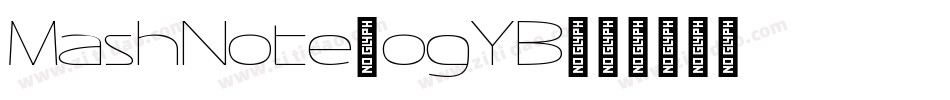 MashNote-ogYB字体转换