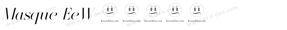 Masque-EeW字体转换