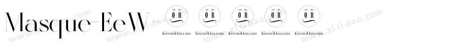 Masque-EeW字体转换