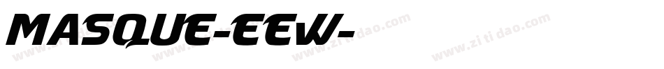 Masque-EeW字体转换