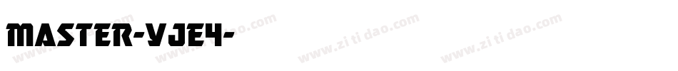 Master-YjE4字体转换