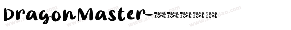 DragonMaster字体转换