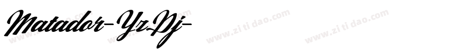 Matador-YzDj字体转换