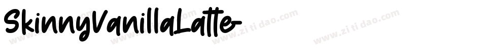 SkinnyVanillaLatte字体转换