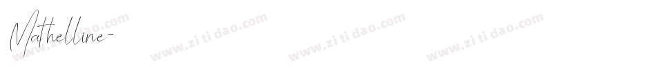 Mathelline字体转换
