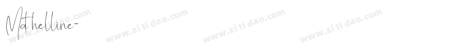 Mathelline字体转换