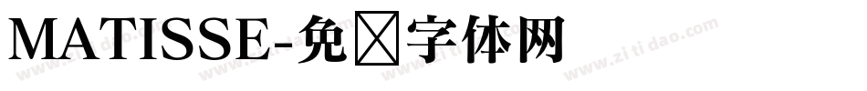 MATISSE字体转换