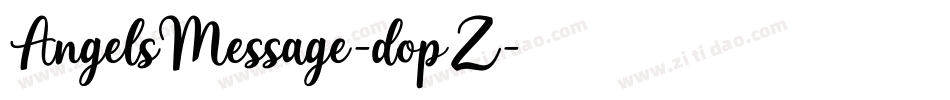 AngelsMessage-dopZ字体转换