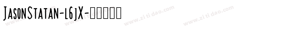 JasonStatan-l6jX字体转换