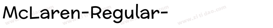 McLaren-Regular字体转换
