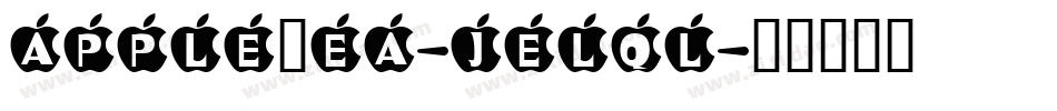 AppleTea-jELql字体转换