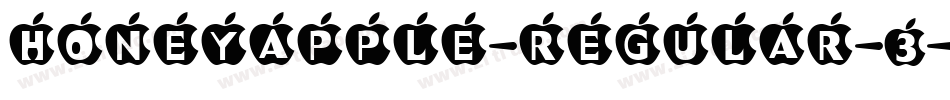 HoneyApple-Regular-3字体转换