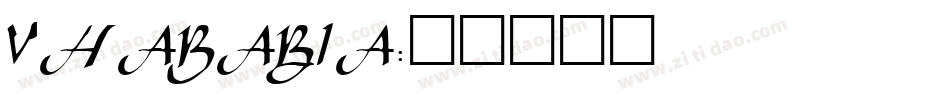 VHARABIA字体转换