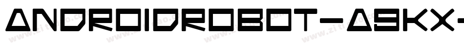 AndroidRobot-A9Kx字体转换