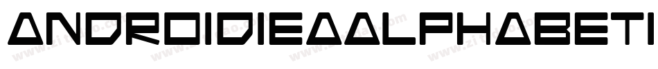 AndroidieaAlphabeticus-gxErY字体转换