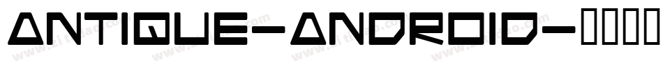 Antique-Android字体转换