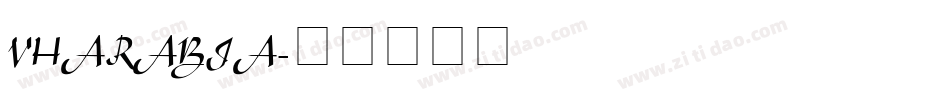 VHARABIA字体转换