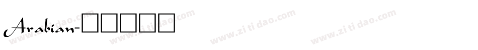 Arabian字体转换