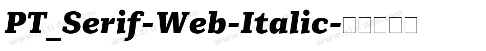 PT_Serif-Web-Italic字体转换