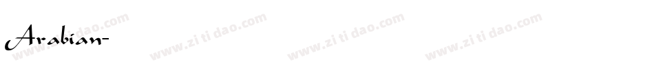 Arabian字体转换