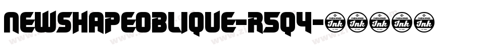 NewShapeOblique-r5qy字体转换