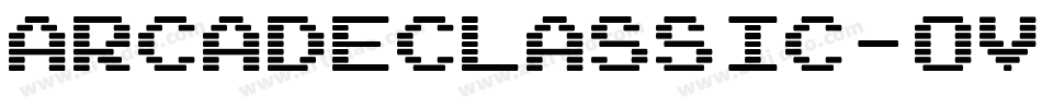 ArcadeClassic-ov2x字体转换