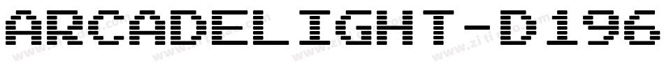 ArcadeLight-d196字体转换