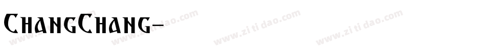 ChangChang字体转换