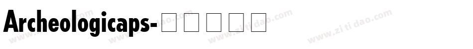 Archeologicaps字体转换