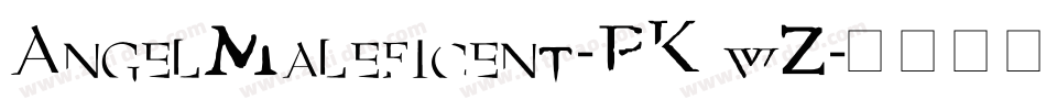 AngelMaleficent-PK7wZ字体转换