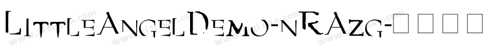 LittleAngelDemo-nRAzg字体转换