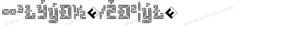 Archian-Plastic字体转换